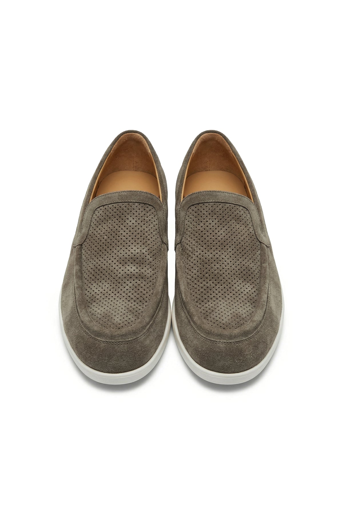 Pietra Morbida Suede Loafers Detail View